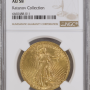 NGC AU 58 1915 Gold $20 Saint-Gaudens Double Eagle