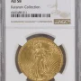 NGC AU 58 1915 Gold $20 Saint-Gaudens Double Eagle