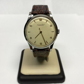 IWC Schaffhausen Mechanical Watch Co Stainless Steel 36mm, Gold Dials and Hands