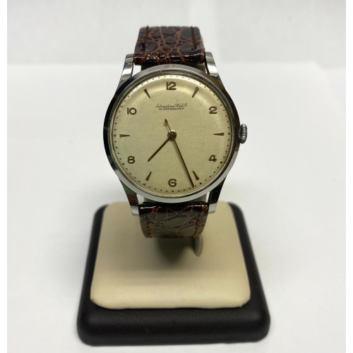 IWC Schaffhausen Mechanical Watch Co Stainless Steel 36mm, Gold Dials and Hands IWC Schaffhausen Mechanical Watch Co Stainless Steel 36mm, Gold Dials and Hands