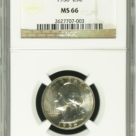 NGC 1956 George Washington 25c MS66  Mint Coin