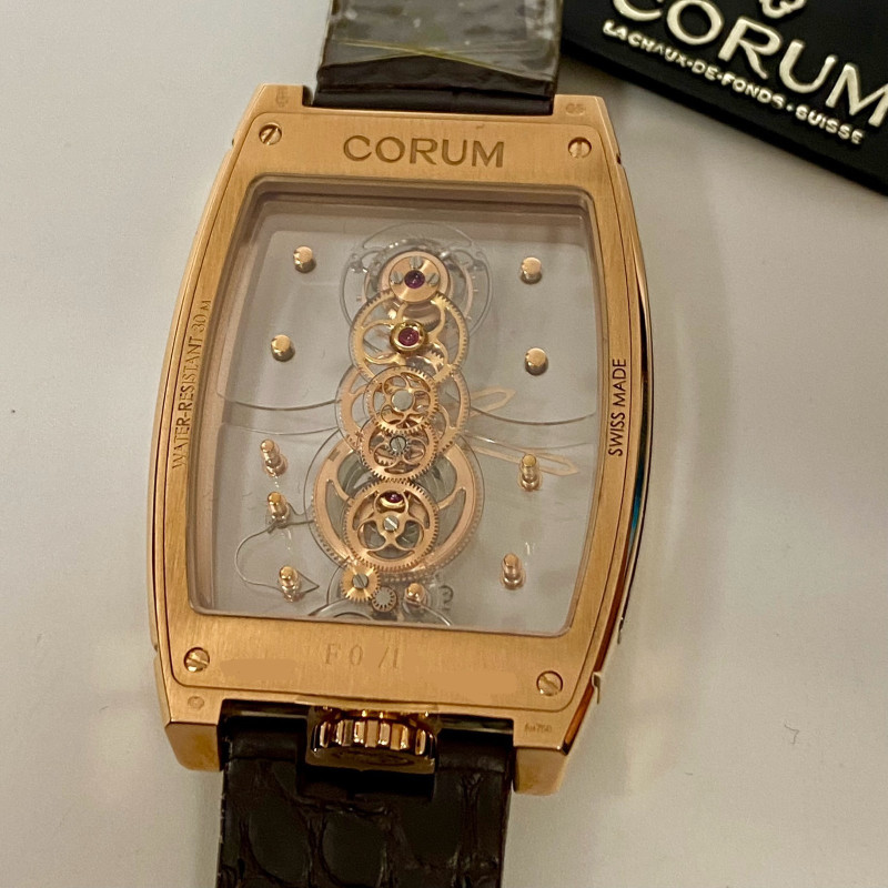 Corum Golden Bridge Tourbillon Panoramique B100/01146 Unworn