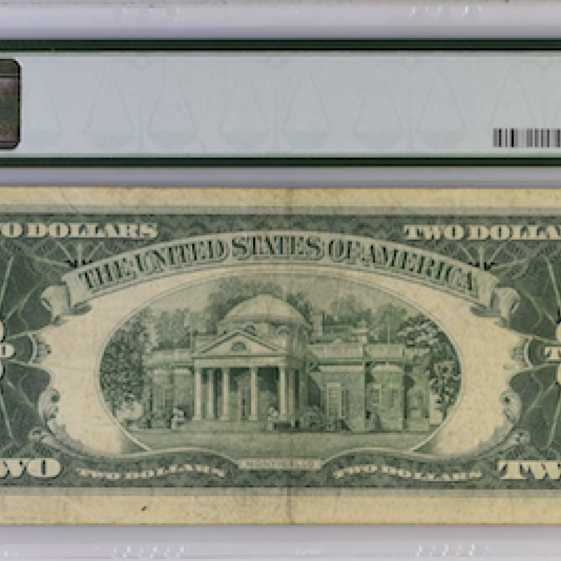 FR#1512,$ 2 1953C LEGAL TENDER NOTE PMG 30 VF(AA BLOCK) GRANAHAN /DILLON  FR#1512,$ 2 1953C LEGAL TENDER NOTE PMG 30 VF(AA BLOCK) GRANAHAN /DILLON