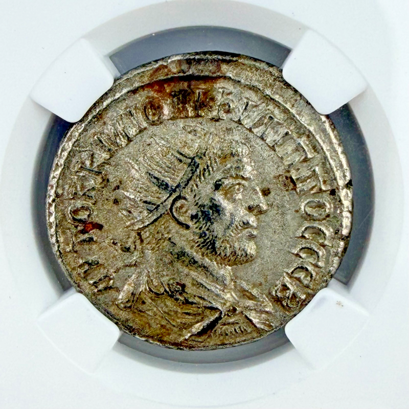 SYRIA, ANTIOCH Philip I (AD 244-249) BI Tetradrachm, NGC AU