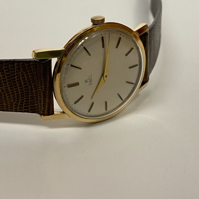 VINTAGE EBEL GOLD ELECTROPLATED, EBEL WATCH CO SWISS, 32 mm