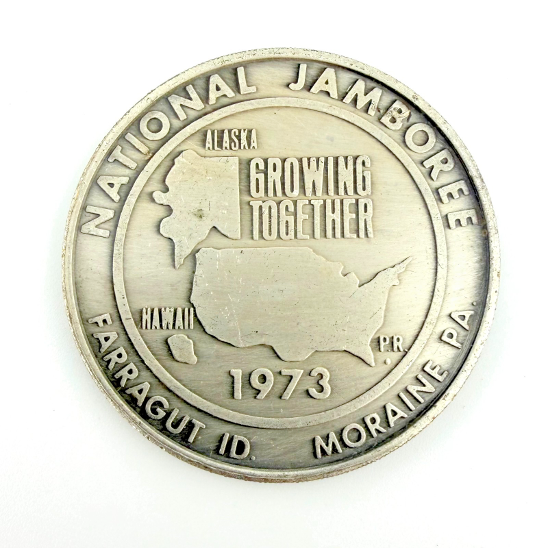 1973 National Scout Jamboree Boy Scouts of America Coin Token BSA