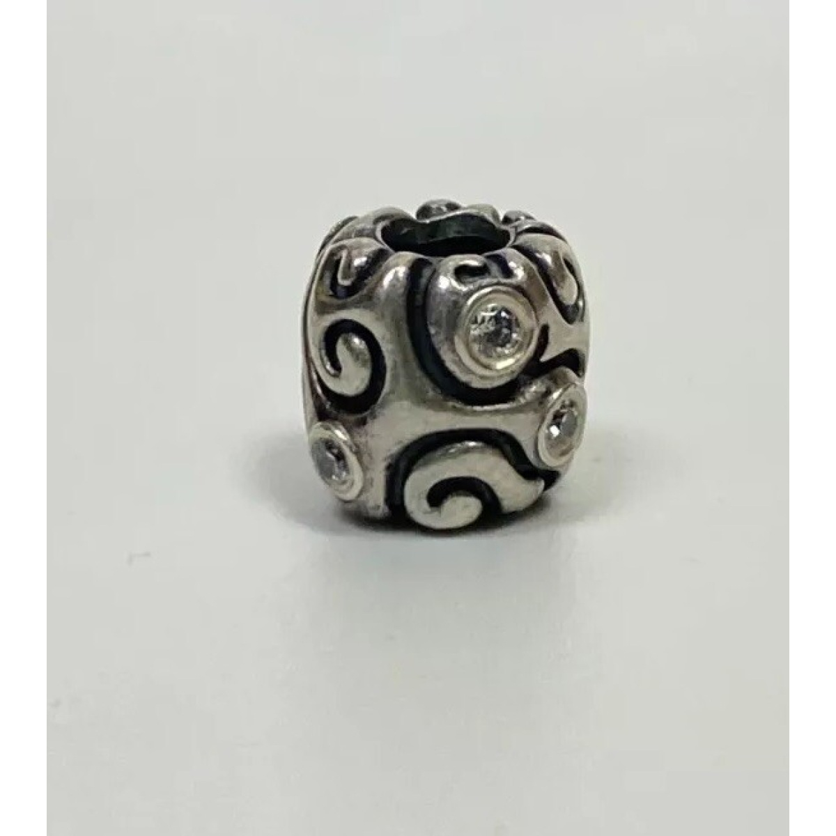 Authentic Pandora Sterling Silver Honey Day Dream CZ Bead 790548CZ