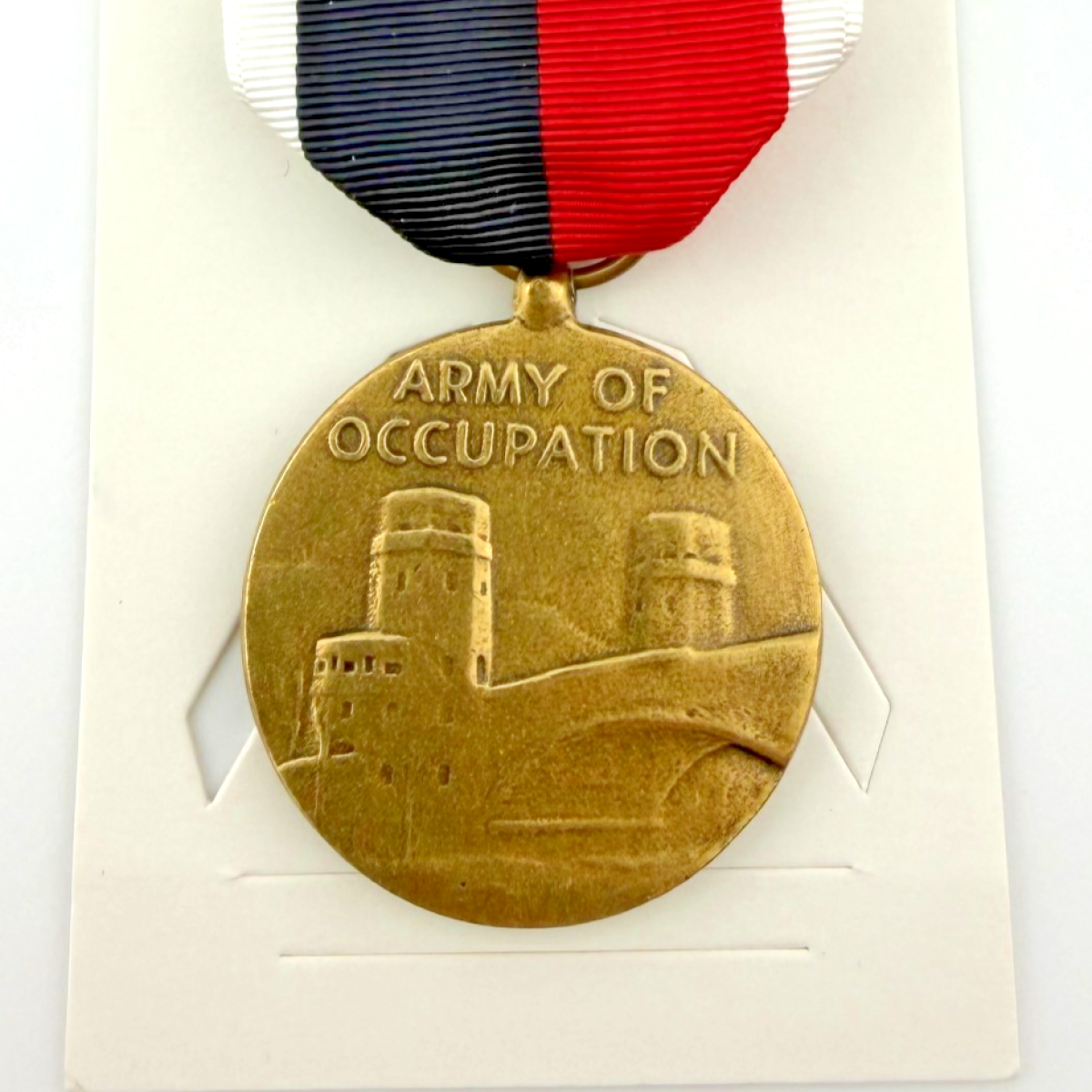WWII US The ARMY Occupation Of JAPAN Medal with JAPAN bar, 1945 World War II BOX