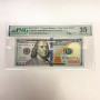 Fr 2188-B $100 2013 FRN New York Low Serial Number  MB 00000028 M PMG 35
