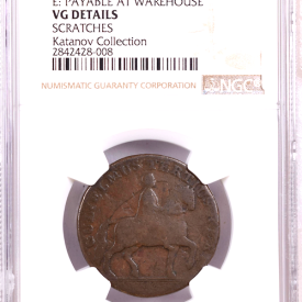 1791 G.BRIT D & H-21 1/2P NGC VG DETAILS SCRATCHES