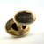 Vintage L'Aiglon Gold Tone Cuff Links Gold Tone Tiger's Eye Stone
