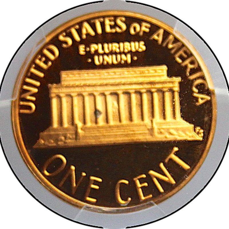 1983 S PR 68RD DCAM LINCOLN MEMORIAL PENNY 1C