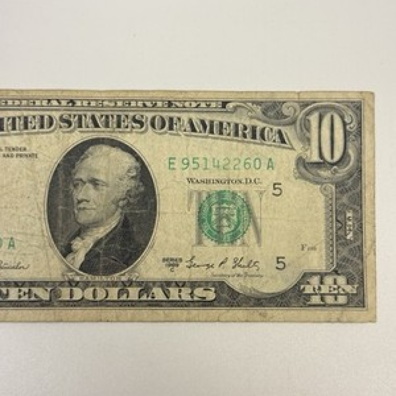 Series 1969C $10 Federal Reserve Note Richmond (E) Old U.S. Ten Dollar Bill