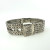 Rare Vintage John Hardy Silver Mesh Wide Buckle Women Bracelet 925 Woven Clasp