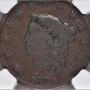 NGC AG 3 BN  1825 1C CORONET HEAD