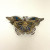 Vintage 800 Silver and Enamel Butterfly Pin