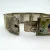 Vintage Antique Persian Miniature Painting Mother of Pearl Silver Bracelet