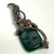 A Vintage Sterling Silver Jade, Marcasite and Garnet stones brooch A Vintage Sterling Silver Jade, Marcasite and Garnet stones brooch