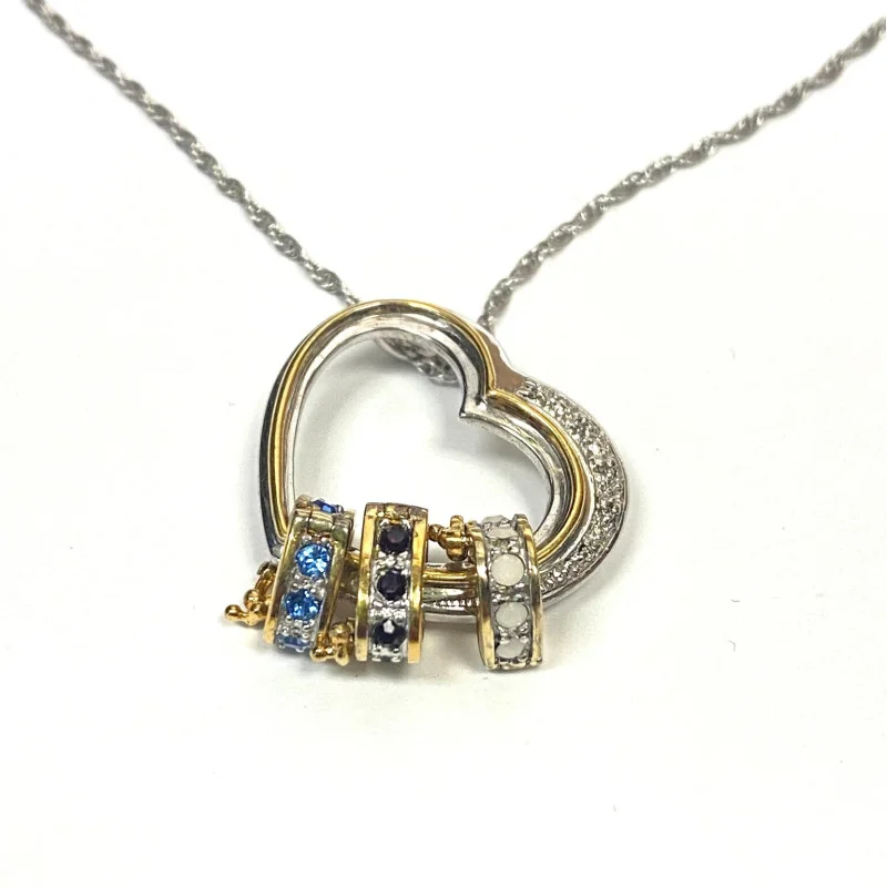 Forever In A Mother's Heart Personalised Pendant Necklace 18" Forever In A Mother's Heart Personalised Pendant Necklace 18"