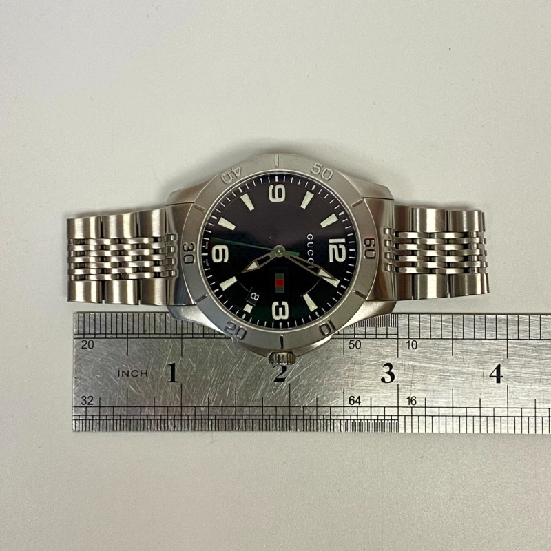 Gucci G-Timeless 126.2 Stainless Watch 48mm