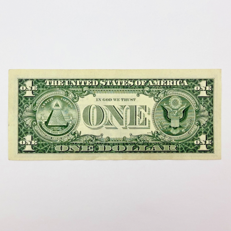 1957-A $1 Silver Certificate Star Note * 69919042 A Blue Seal