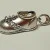14K Baby Shoe Charm With Engraving 585 0n Pendent