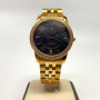 Croton Men's Stainless Steel Black Mother Of Pearl Dial CR307935