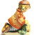 Vintage Goebel Girl And Baby Figurine Decorative Collectible Collectibles People Vintage Goebel Girl And Baby Figurine Decorative Collectible Collectibles People