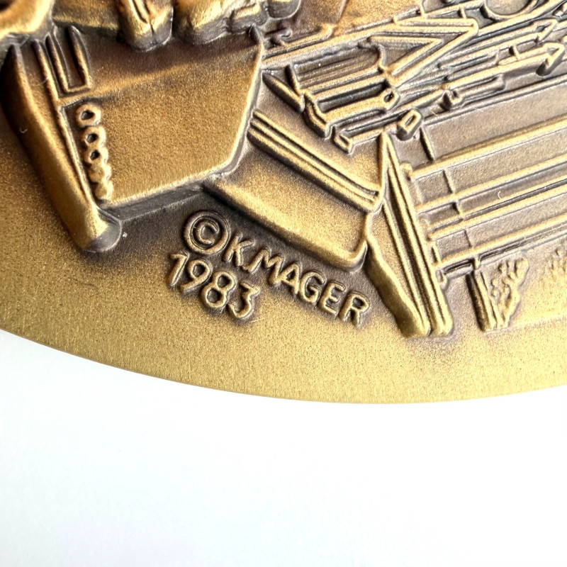 2002 A.N.A. BRONZE Convention Medal 111th - New York, Annual Convention