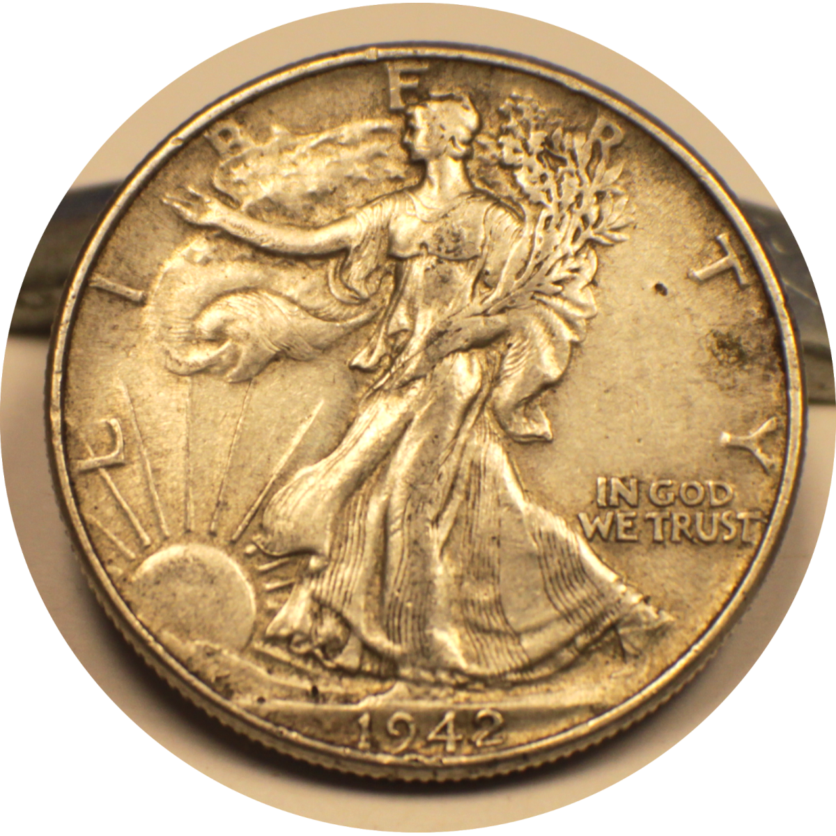 1942 Liberty Walking Half Dollar Coin #001