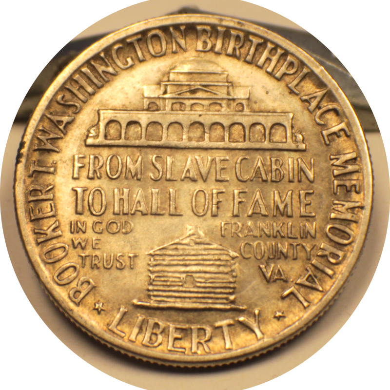 1951 Booker T Washington Silver Half Dollar Coin #008