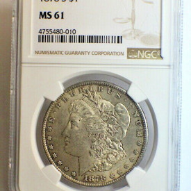 1878 S NGC MS 61 MORGAN DOLLAR $1