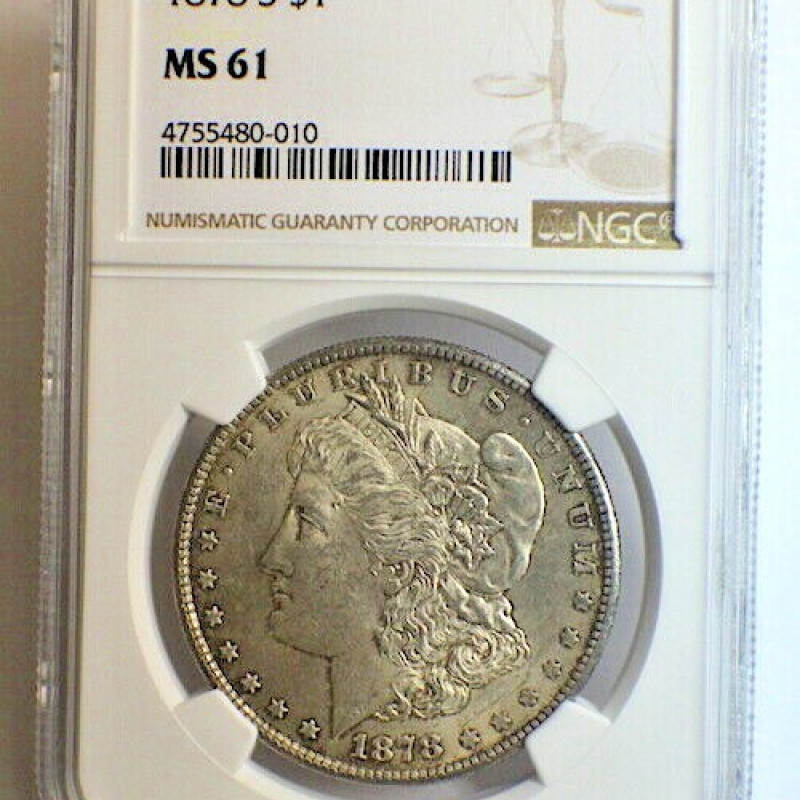 1878 S NGC MS 61 MORGAN DOLLAR $1 1878 S NGC MS 61 MORGAN DOLLAR $1