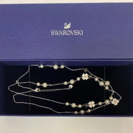 Swarovski Crystal long Necklace 42in Long