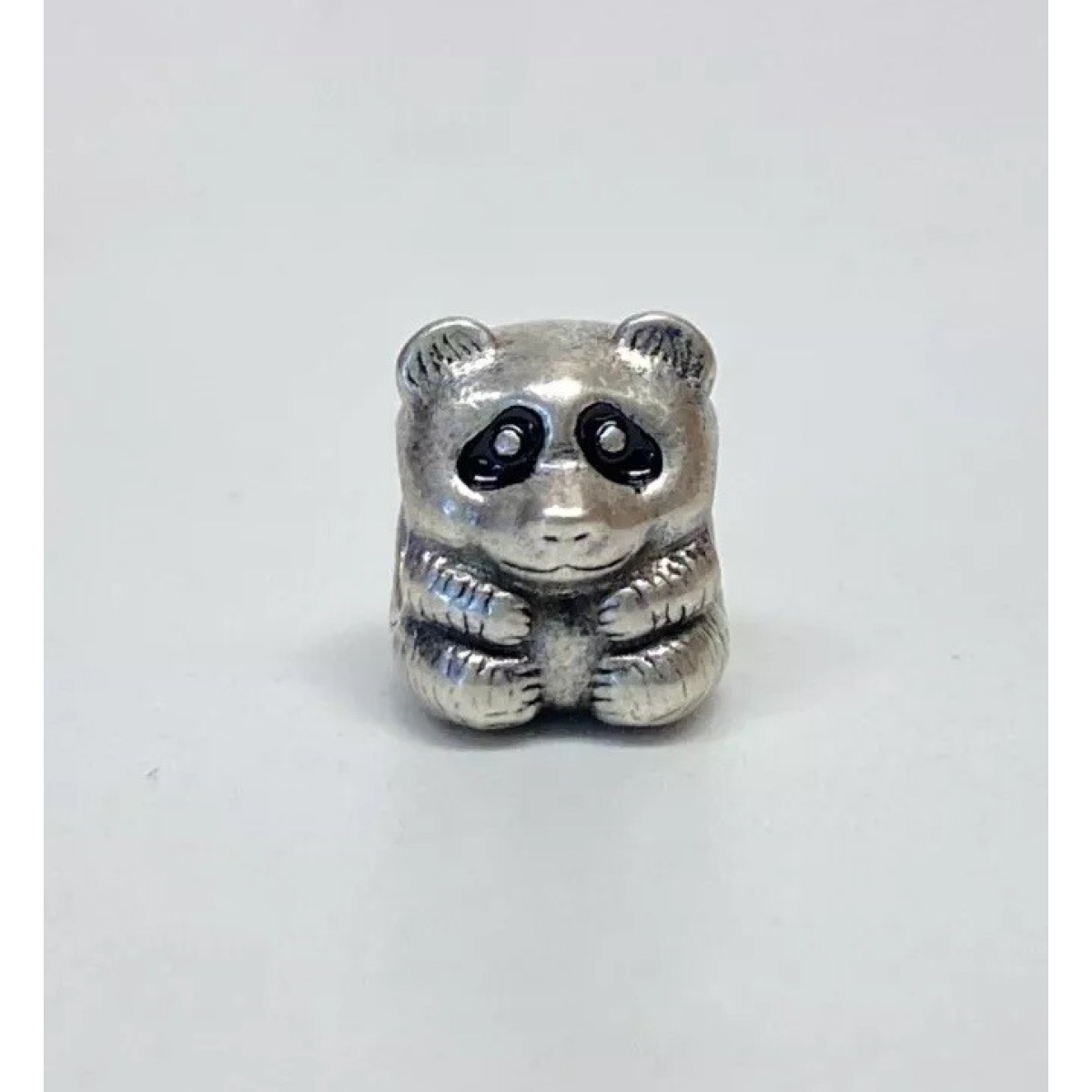 Pandora Sterling Silver Panda Black Enamel Bead Charm 790490EN16