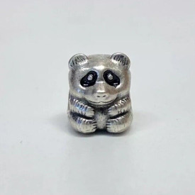 Pandora Sterling Silver Panda Black Enamel Bead Charm 790490EN16