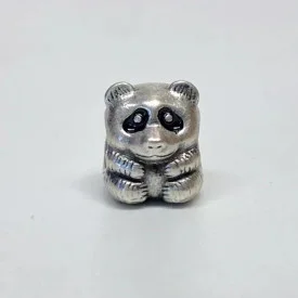 Pandora Sterling Silver Panda Black Enamel Bead Charm 790490EN16