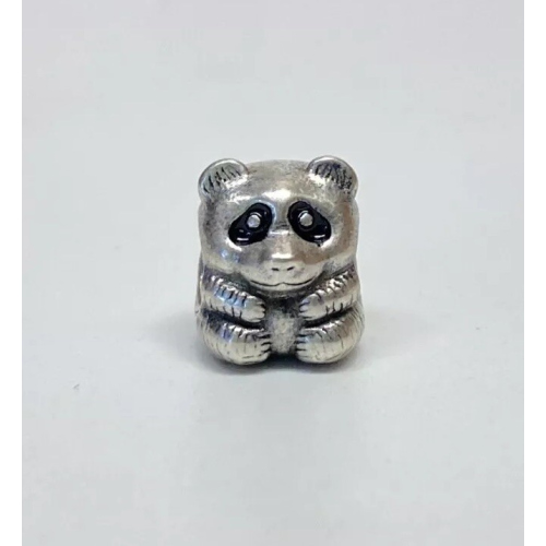 Pandora Sterling Silver Panda Black Enamel Bead Charm 790490EN16