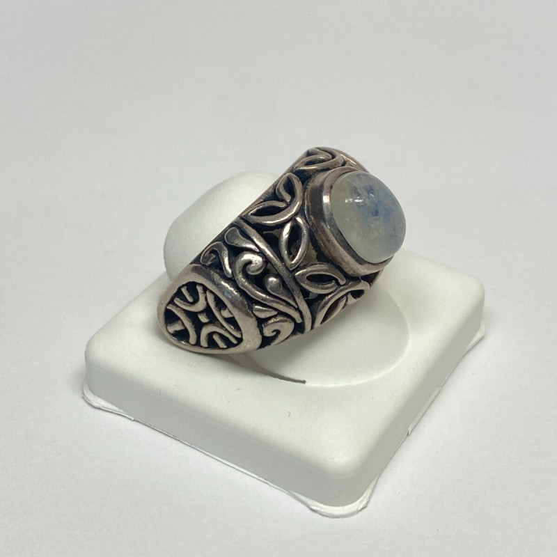 Samuel Behnam BJC Sterling Silver Moonstone Ring, size 10