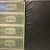 Uncut Sheet 2009 One Dollar Bills. $1 U.S. Banker's Vault Fed Portfolio Sheet