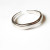 Shashi Sterling Silver Curvy Round Shaped Womans Ring Size 7 Shashi Sterling Silver Curvy Round Shaped Womans Ring Size 7