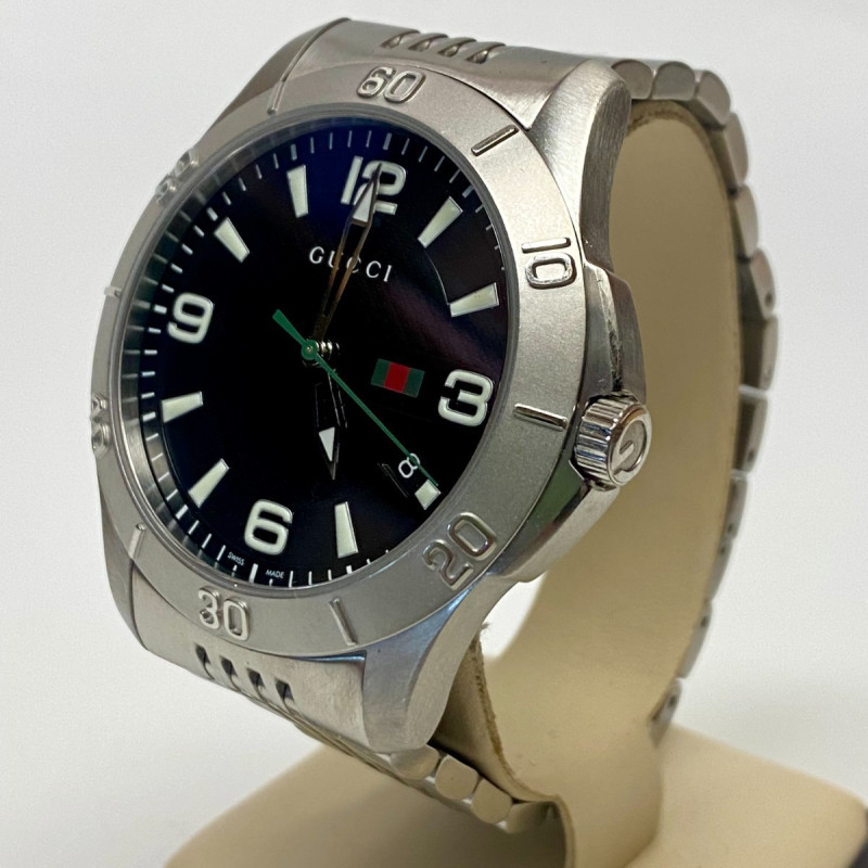 Gucci G-Timeless 126.2 Stainless Watch 48mm