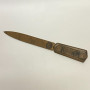 Vintage Gates Rubber Co Vulco V-Belt Advertising Gas & Oil Letter Opener