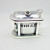 Pandora RETIRED Garnet Sleigh Charm 790562 Christmas Santa