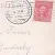 1732 2 Cent George Washington Postage Stamp On Post Card #RED