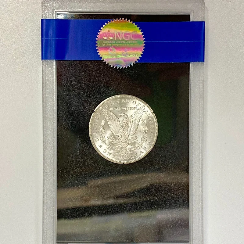 1884-CC Morgan Silver Dollar $1 Carson City GSA Hoard NGC MS64
