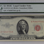 FR#1512 $2 1953 C LEGAL TENDER NOTE( AA BLOCK) SN# A74849758A pp Q   FR#1512 $2 1953 C LEGAL TENDER NOTE( AA BLOCK) SN# A74849758A pp Q