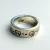 Gucci Ghost Ring Silver - Size 5 - Made in Italy - 0701 ARGENTO