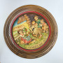 Happy Father's Day ANRI Father's Day Wood Carved Plaque-1972 Limited-1276 in Box