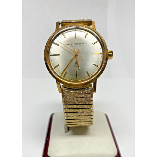 Vintage Girard-Perregaux Mens Watch 18K Solid Gold Chronometer Vintage Girard-Perregaux Mens Watch 18K Solid Gold Chronometer